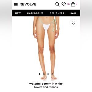 Lovers and Friends Waterfall Bikini Bottom